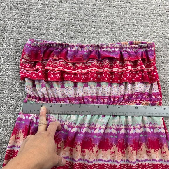 Guilty Tube Mini Dress Women Size Extra Large XL Red Pink Colorful Party - Picture 8 of 9